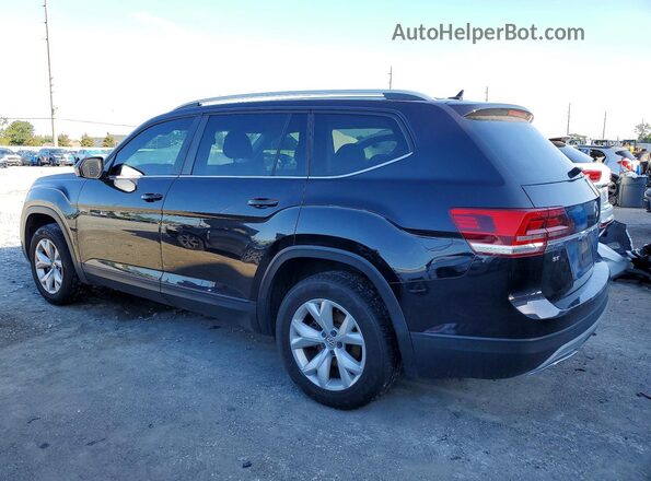 1V2CP2CA1JC594640 2018 VOLKSWAGEN ATLAS Black Задня ліва чверть