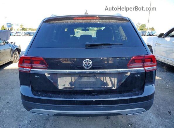 1V2CP2CA1JC594640 2018 VOLKSWAGEN ATLAS Black Вид ззаду