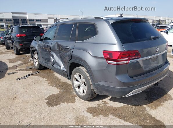 1V2CP2CA8JC599639 2018 VOLKSWAGEN ATLAS Blue Задня ліва чверть