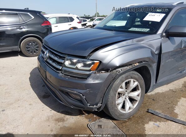 1V2CP2CA8JC599639 2018 VOLKSWAGEN ATLAS Blue Вид спереду