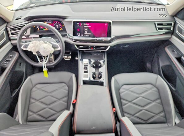 1V2CR2CA3SC551476 2025 VOLKSWAGEN ATLAS Белый Вид панели приборов