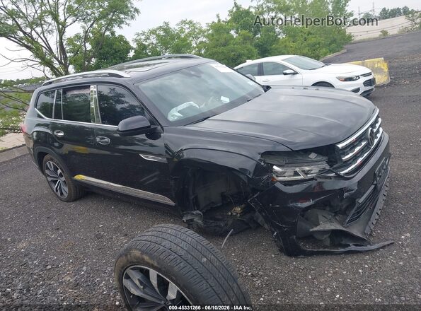 1V2CR2CA4MC567530 2021 VOLKSWAGEN ATLAS Black Rear interior view