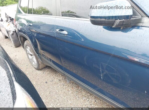 1V2CR2CA5JC564132 2018 VOLKSWAGEN ATLAS Blue Դիմացի տեսք