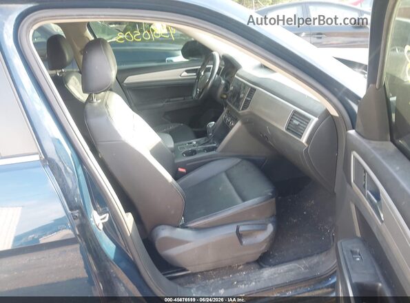 1V2CR2CA5JC564132 2018 VOLKSWAGEN ATLAS Blue Սալոնի դիմացի տեսք