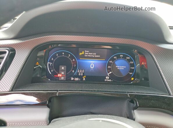 1V2CR2CA5RC577992 2024 VOLKSWAGEN ATLAS White Սարքավորումների վահանակի տեսք