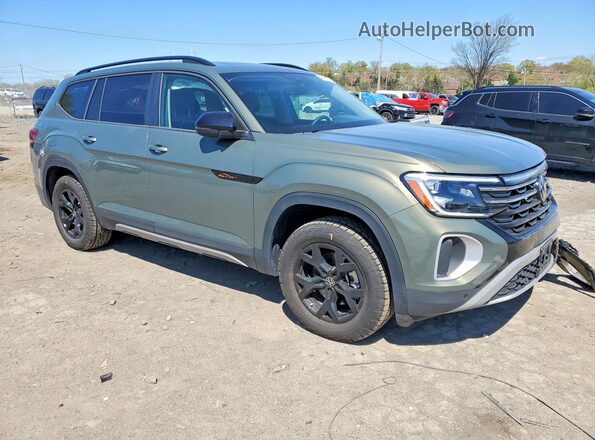 1V2CR2CA5SC564701 2025 VOLKSWAGEN ATLAS Зеленый Передняя правая четверть