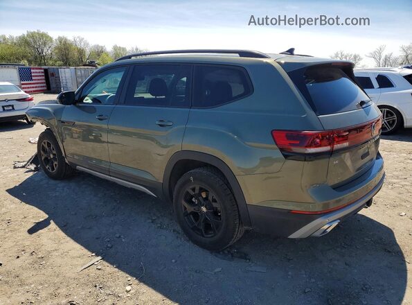1V2CR2CA5SC564701 2025 VOLKSWAGEN ATLAS Зеленый Задняя левая четверть