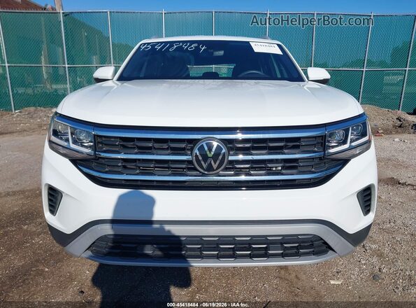 1V2DC2CA6NC210874 2022 VOLKSWAGEN ATLAS Белый Вид щитка приборов
