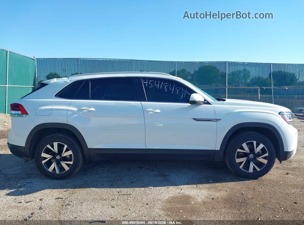 1V2DC2CA6NC210874 2022 VOLKSWAGEN ATLAS Белый Вид задней части салона