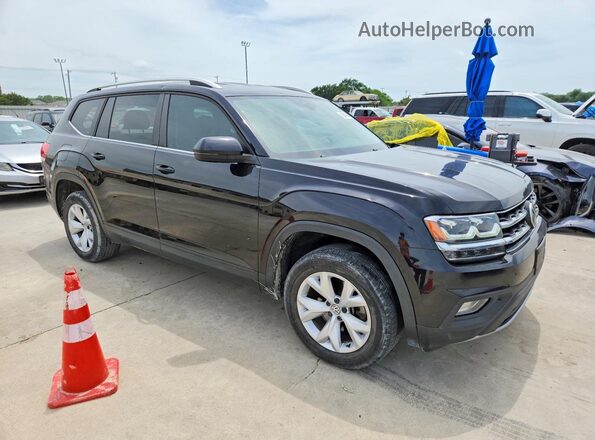 1V2DP2CA1JC598725 2018 VOLKSWAGEN ATLAS Black Առջևի աջ