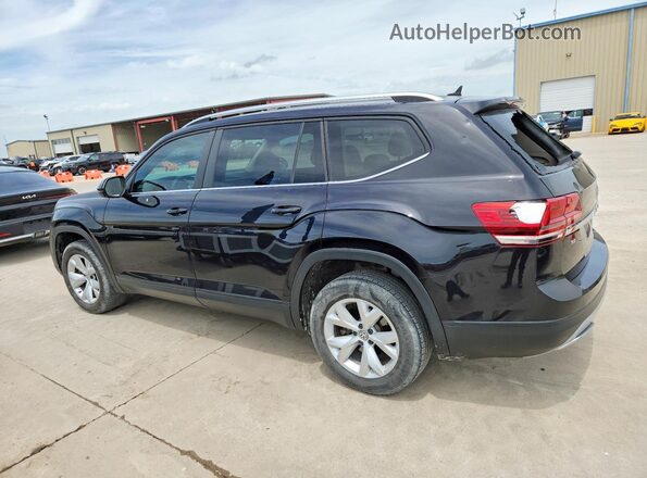 1V2DP2CA1JC598725 2018 VOLKSWAGEN ATLAS Black Հետևի ձախ