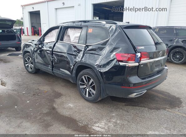 1V2DP2CA2MC532205 2021 VOLKSWAGEN ATLAS Black Trasero izquierdo