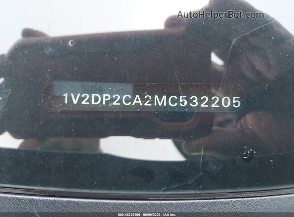 1V2DP2CA2MC532205 2021 VOLKSWAGEN ATLAS Black Vista del compartimento del motor