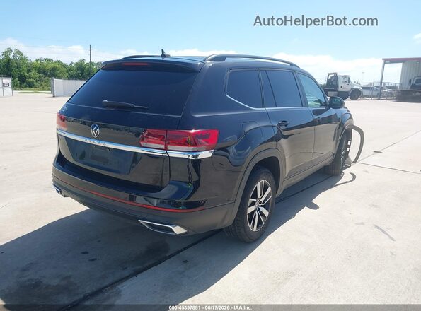 1V2DP2CA2MC598446 2021 VOLKSWAGEN ATLAS Black უკანა მარჯვენა