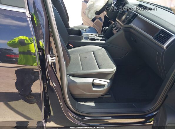 1V2DP2CA2MC598446 2021 VOLKSWAGEN ATLAS Black წინა სალონის ხედი