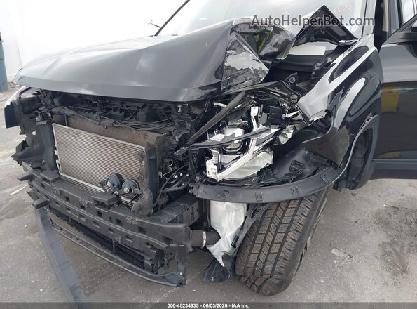 1V2DP2CA2NC553153 2022 VOLKSWAGEN ATLAS Черный Вид спереди