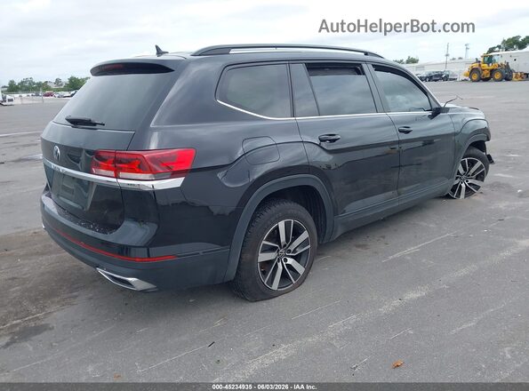 1V2DP2CA2NC553153 2022 VOLKSWAGEN ATLAS Черный Задняя правая четверть
