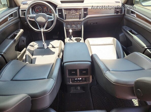 1V2DP2CA3MC507023 2021 VOLKSWAGEN ATLAS White წინა პანელის ხედი