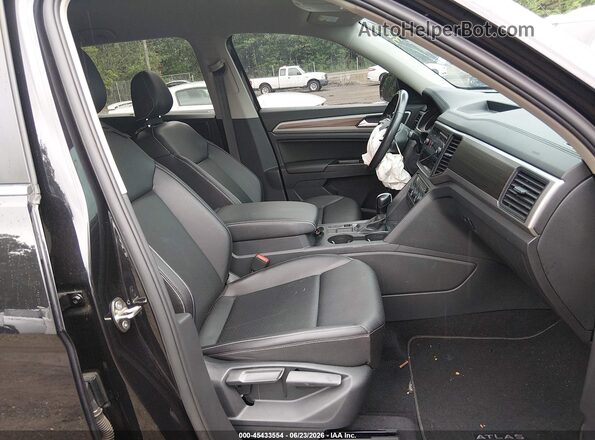 1V2DP2CA3MC524081 2021 VOLKSWAGEN ATLAS Черный Вид салона спереди