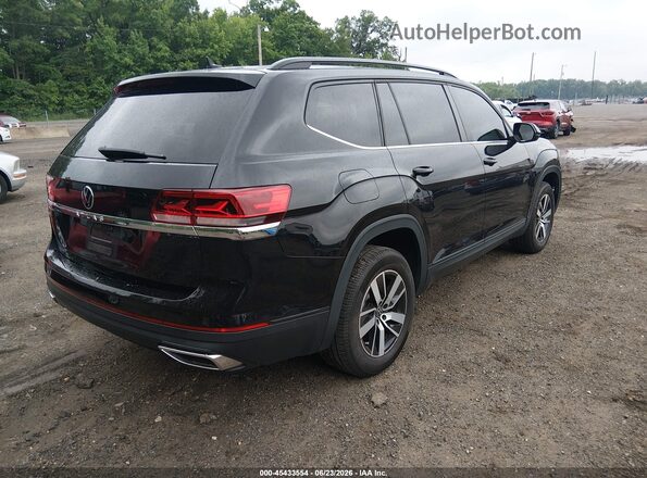 1V2DP2CA3MC524081 2021 VOLKSWAGEN ATLAS Черный Задняя правая четверть
