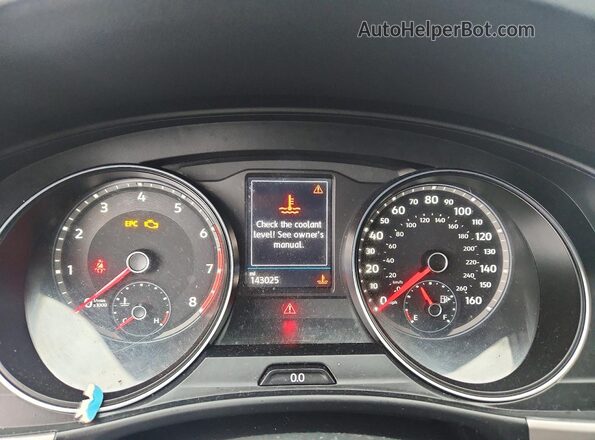 1V2DP2CA7KC620695 2019 VOLKSWAGEN ATLAS Gray Vista del cuadro de instrumentos