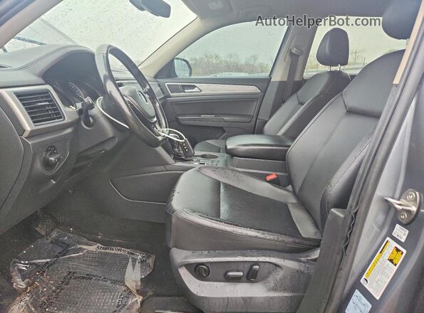 1V2DP2CA7KC620695 2019 VOLKSWAGEN ATLAS Gray Vista interior delantera