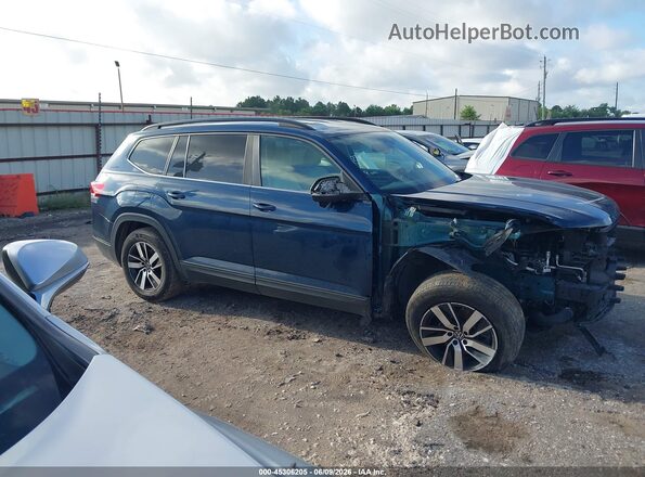 1V2DP2CA7MC589158 2021 VOLKSWAGEN ATLAS Blue Vista interior de 360 grados