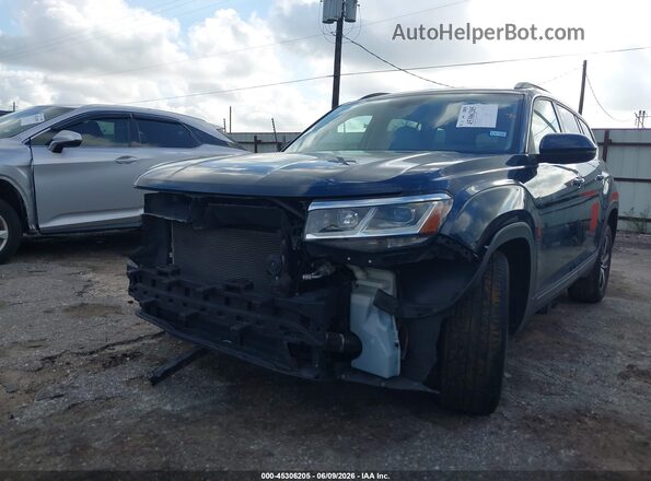 1V2DP2CA7MC589158 2021 VOLKSWAGEN ATLAS Blue Vista frontal