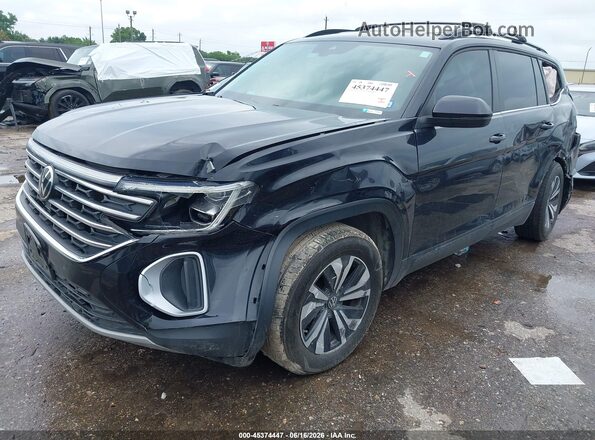 1V2DR2CA0RC541177 2024 VOLKSWAGEN ATLAS Black Передня ліва чверть