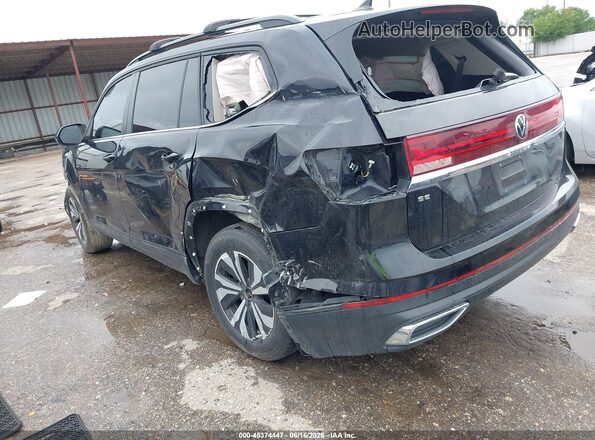 1V2DR2CA0RC541177 2024 VOLKSWAGEN ATLAS Black Задня ліва чверть