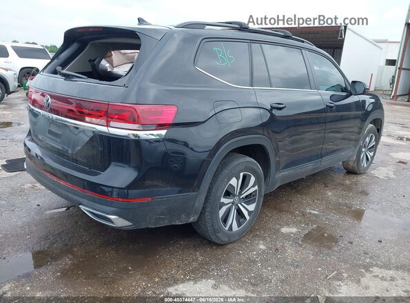 1V2DR2CA0RC541177 2024 VOLKSWAGEN ATLAS Black Задня права чверть