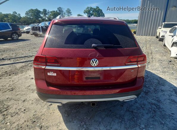 1V2DR2CA2JC545431 2018 VOLKSWAGEN ATLAS Red 