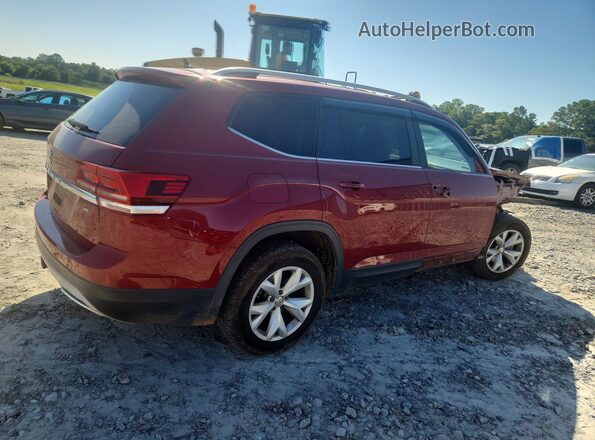 1V2DR2CA2JC545431 2018 VOLKSWAGEN ATLAS Red 