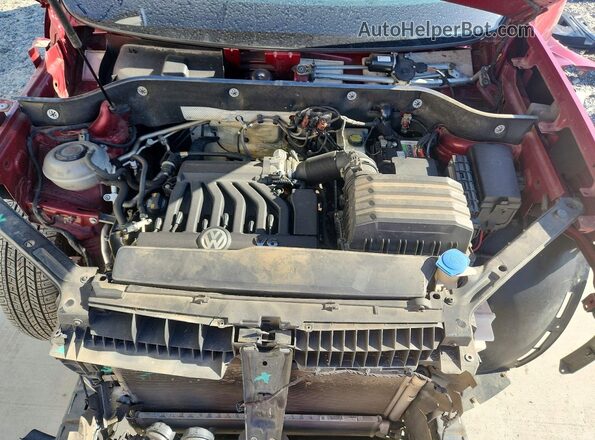 1V2DR2CA2JC545431 2018 VOLKSWAGEN ATLAS Red 
