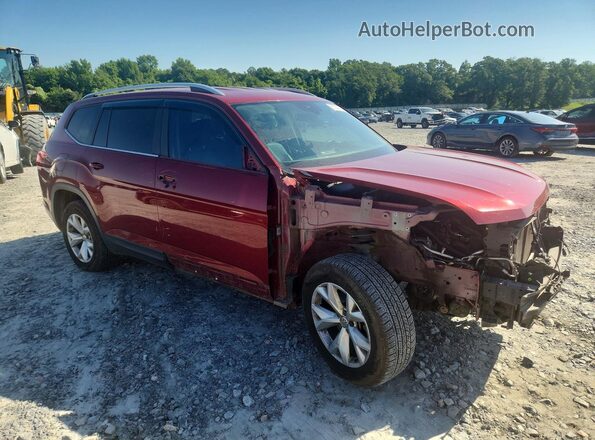 1V2DR2CA2JC545431 2018 VOLKSWAGEN ATLAS Red 