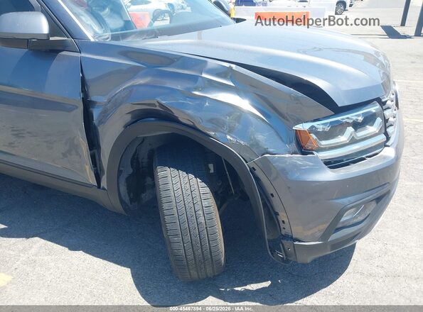 1V2DR2CA3JC503981 2018 VOLKSWAGEN ATLAS Gray Front view