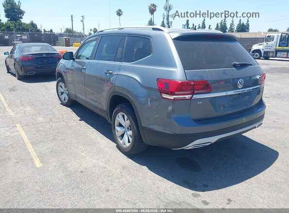 1V2DR2CA3JC503981 2018 VOLKSWAGEN ATLAS Gray Rear left