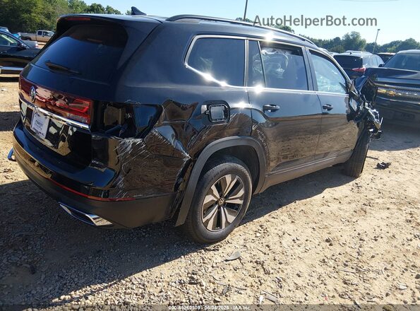 1V2DR2CA3RC581351 2024 VOLKSWAGEN ATLAS Black Задня права чверть