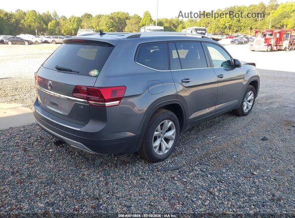 1V2DR2CA4JC547617 2018 VOLKSWAGEN ATLAS Серый Задняя правая четверть