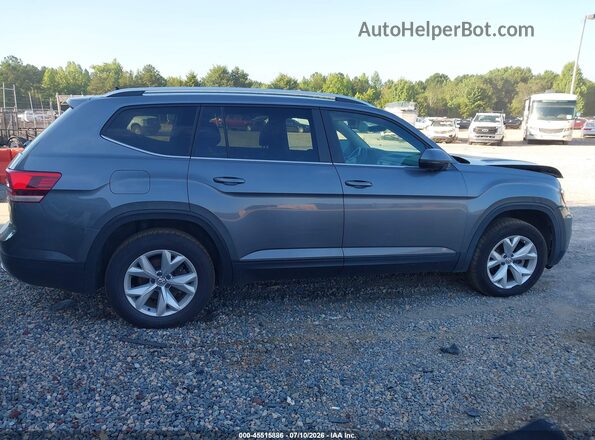1V2DR2CA4JC547617 2018 VOLKSWAGEN ATLAS Серый Вид задней части салона