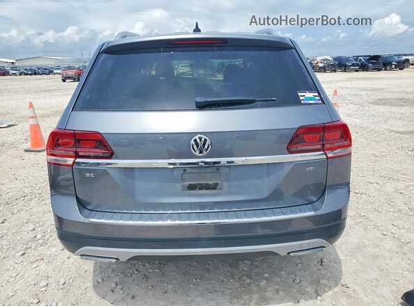 1V2DR2CA4KC547943 2019 VOLKSWAGEN ATLAS Silver Հետևի տեսք
