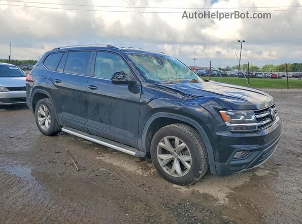 1V2DR2CA5KC545019 2019 VOLKSWAGEN ATLAS Black Առջևի աջ