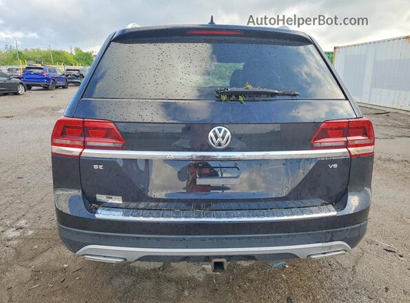1V2DR2CA5KC545019 2019 VOLKSWAGEN ATLAS Black Հետևի տեսք