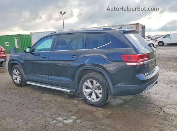 1V2DR2CA5KC545019 2019 VOLKSWAGEN ATLAS Black Հետևի ձախ