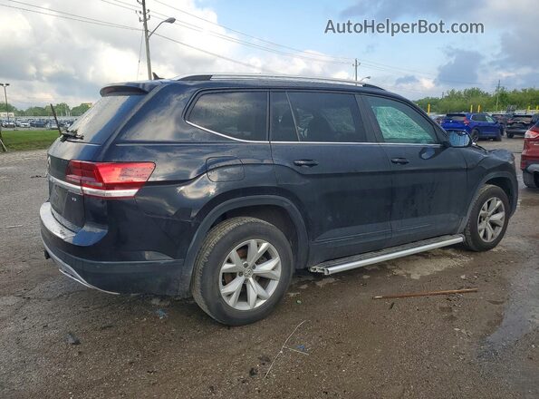 1V2DR2CA5KC545019 2019 VOLKSWAGEN ATLAS Black Հետևի աջ