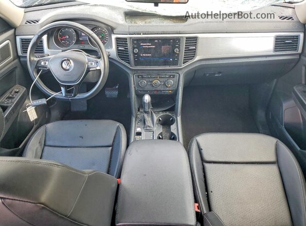 1V2DR2CA5KC545019 2019 VOLKSWAGEN ATLAS Black Առջևի վահանակի տեսք
