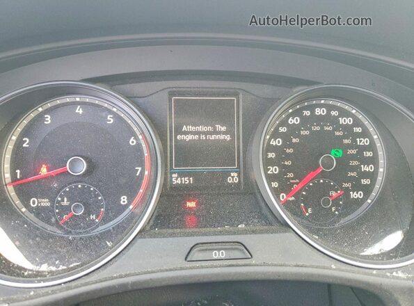 1V2DR2CA5KC545019 2019 VOLKSWAGEN ATLAS Black Սարքավորումների վահանակի տեսք