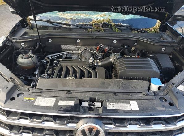1V2DR2CA5KC545019 2019 VOLKSWAGEN ATLAS Black Շարժիչի բաժամունքի տեսք