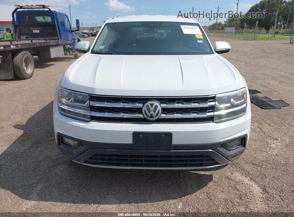 1V2DR2CA6JC523061 2018 VOLKSWAGEN ATLAS White Vista del cuadro de instrumentos