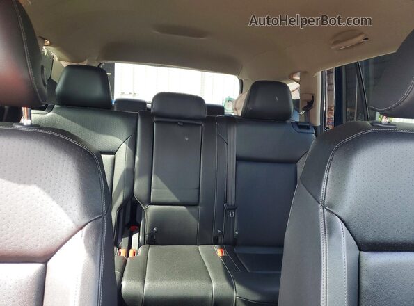 1V2DR2CA6JC528891 2018 VOLKSWAGEN ATLAS Blue უკანა სავარძლების ხედი